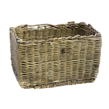 Old wooden basket. clipart