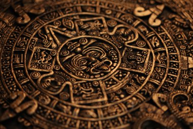 Ancient Mayan Calendar clipart