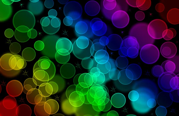 Glitter warna Latar belakang pencahayaan Natal — Stok Foto