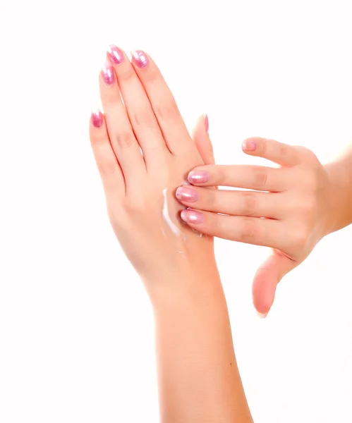Pielęgnacja dłoni — Zdjęcie stockowe