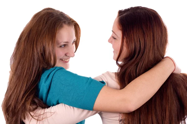 Two young and wonderful models. — Stock Photo, Image