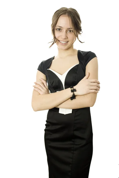 Smiling Blond Woman — Stock Photo, Image