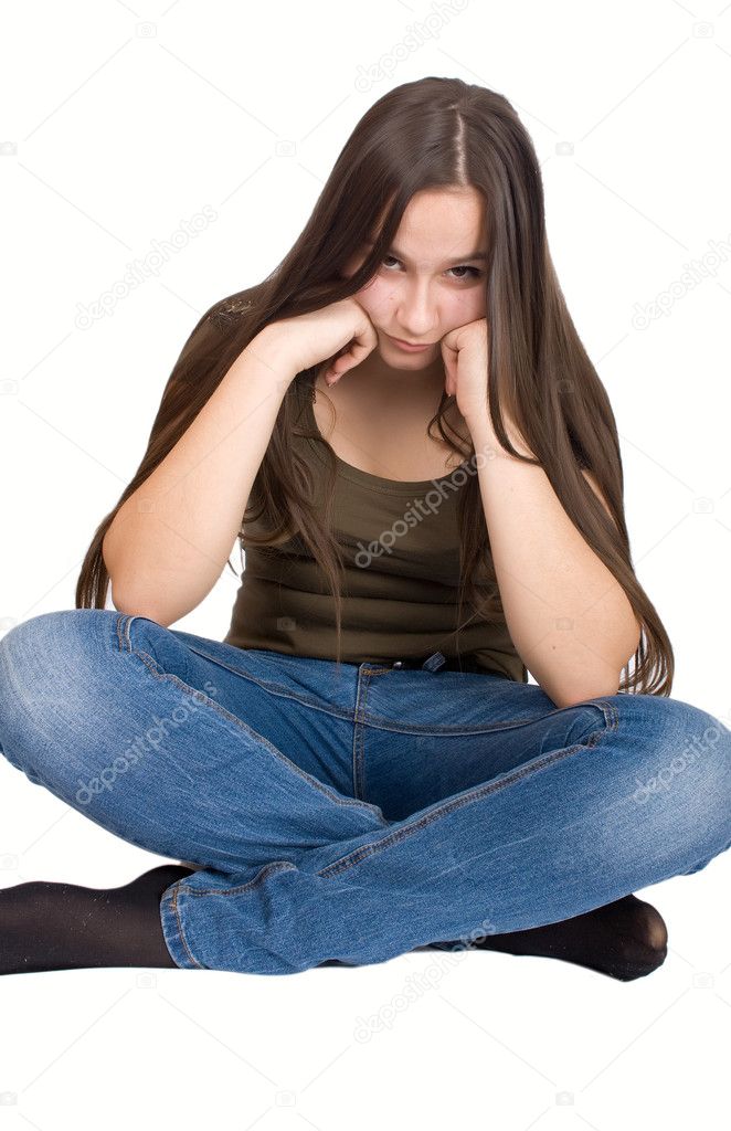 Offended by teen girl — Stock Photo © Irina1977 #9195646