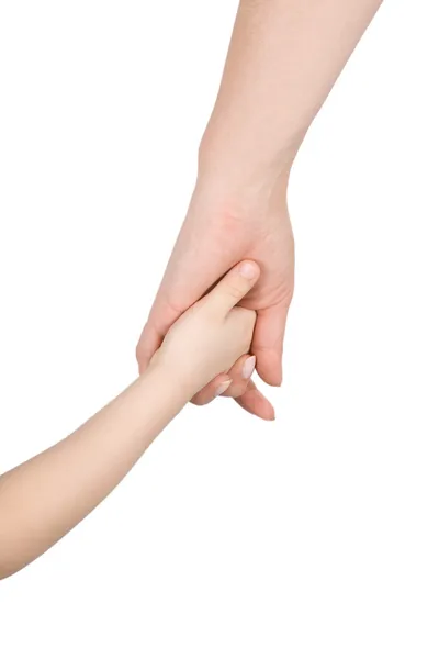 Руки матері та дитини — стокове фото