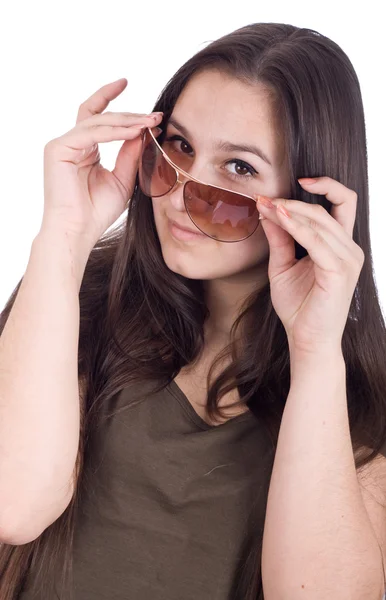 Óculos de sol super modelo — Fotografia de Stock