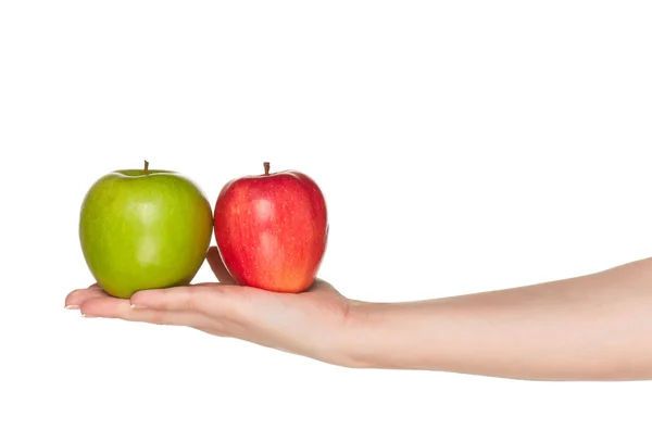 stock image Hand with apple