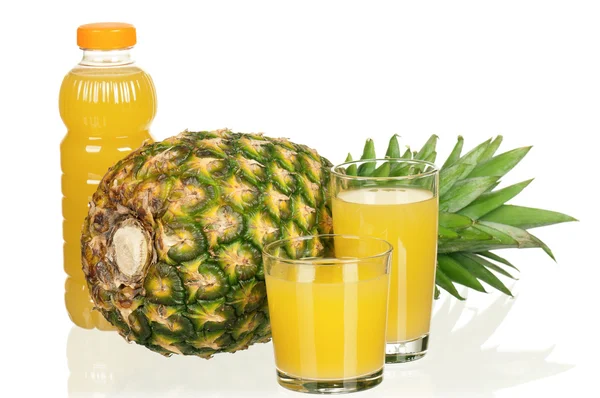 Sok ananasowy — Zdjęcie stockowe