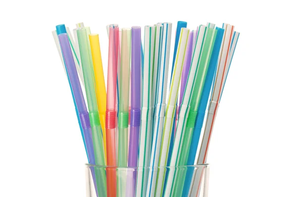 Cocktail straws — Stock Photo, Image