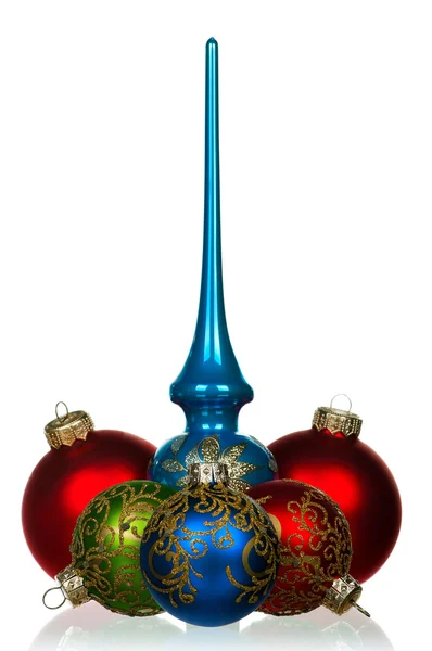 Set of baubles — Stock Photo, Image