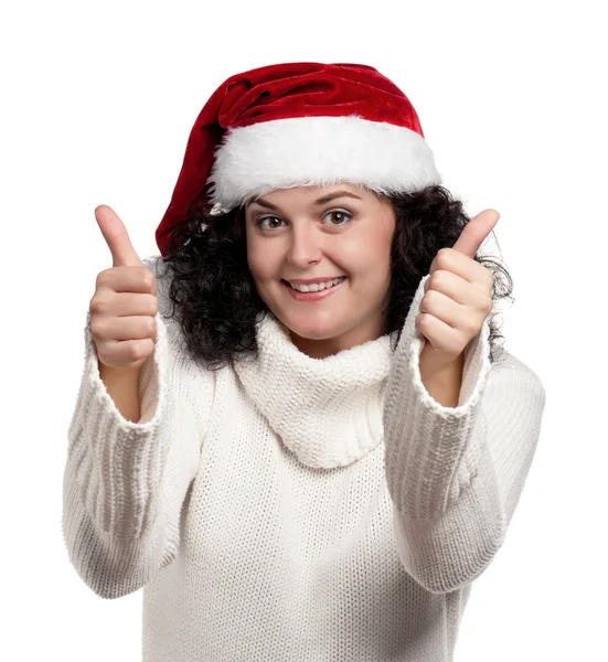 Christmas girl Stock Picture