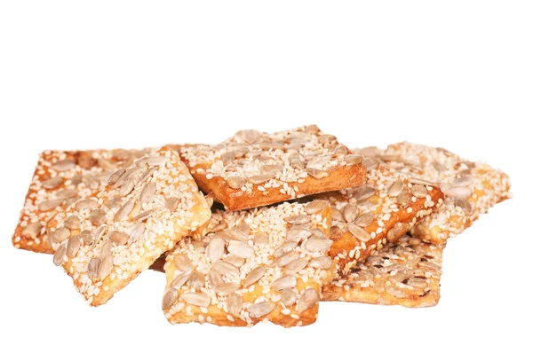 Szezámmagos cookie — Stock Fotó