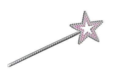 Magic wand clipart