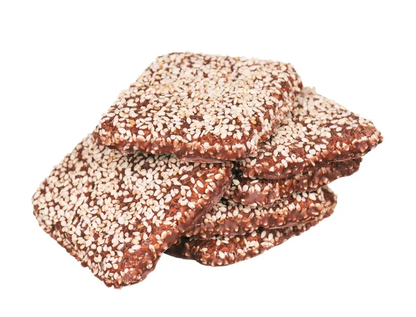 Cookie with sesame — Stock Photo, Image