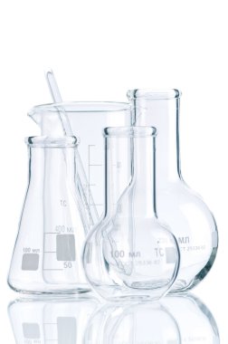 Laboratory glassware clipart