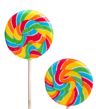 renkli lolipop