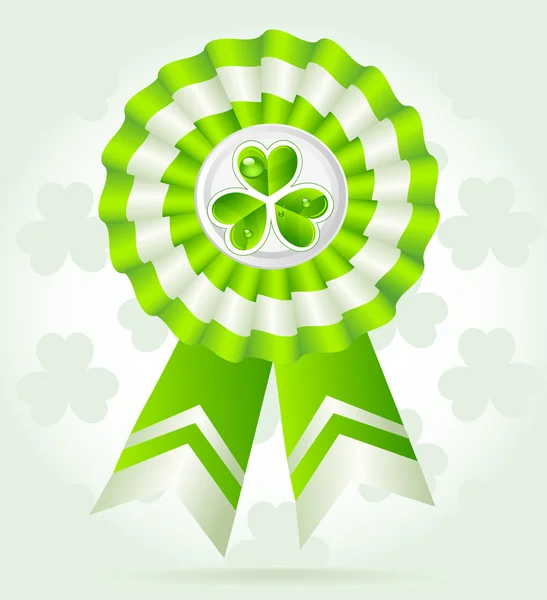 Lóhere-díj, a St. Patrick's Day — Stock Vector