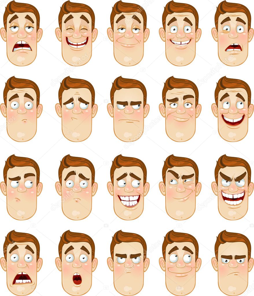 Animated shocked young man emotion – IMG Visuals