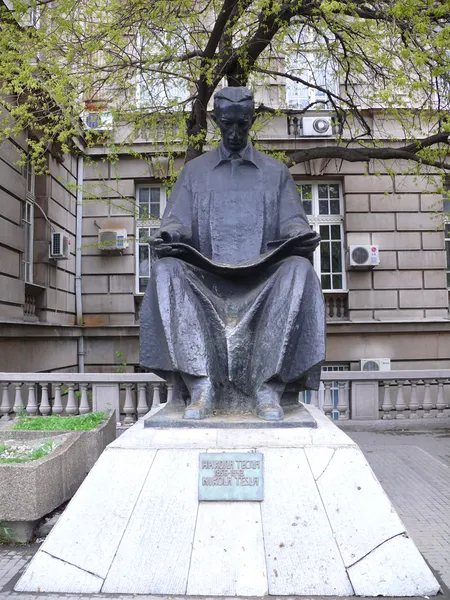 Monument de Nicola Tesla à Belgrade, Serbie — Photo