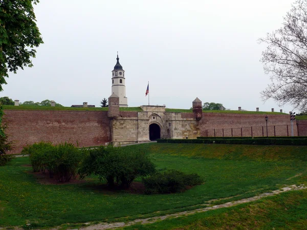 Крепость Калемегдан в Белграде — стоковое фото