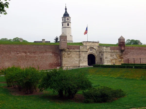 Fortaleza Kalemegdan em Belgrado, Sérvia — Fotografia de Stock