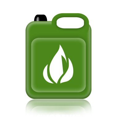 Green canister clipart