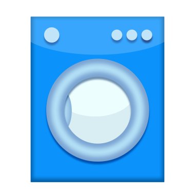 Washing machine clipart