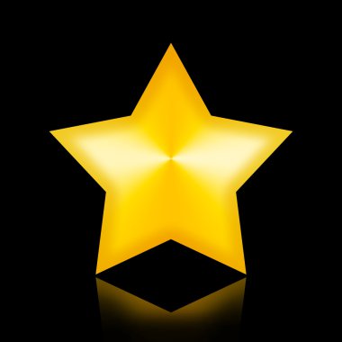 Golden Star clipart