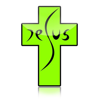 Jesus on the Cross clipart