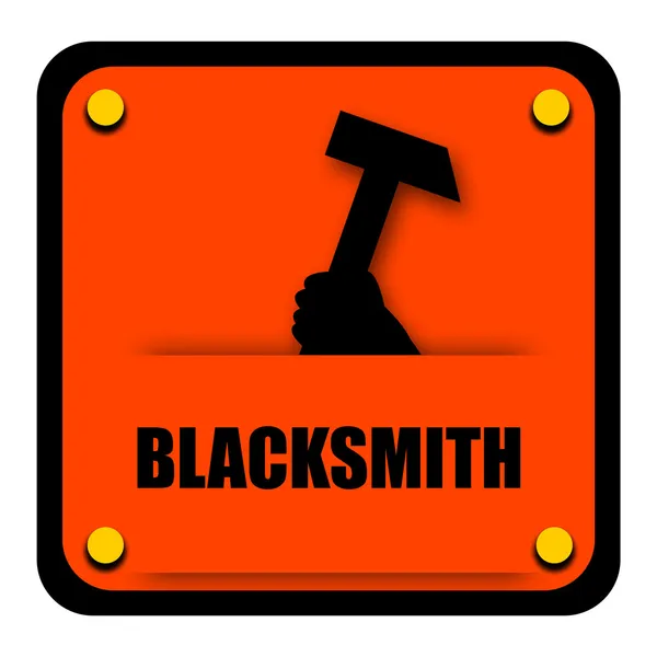 Blacksmith Sign — Stock Photo, Image