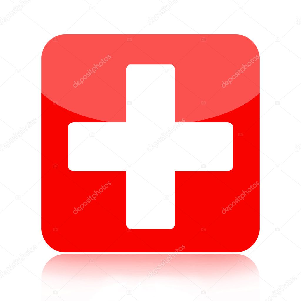 First aid medical button