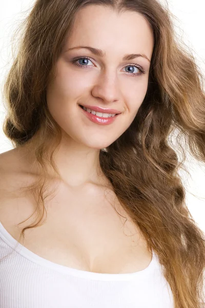 Pretty young woman's portrait — Stock Photo, Image