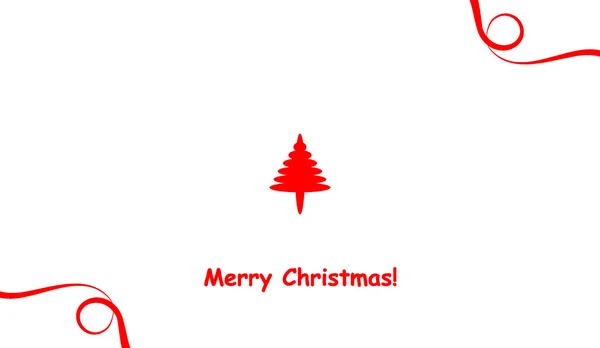 Merry christmas holiday card — Stock Vector