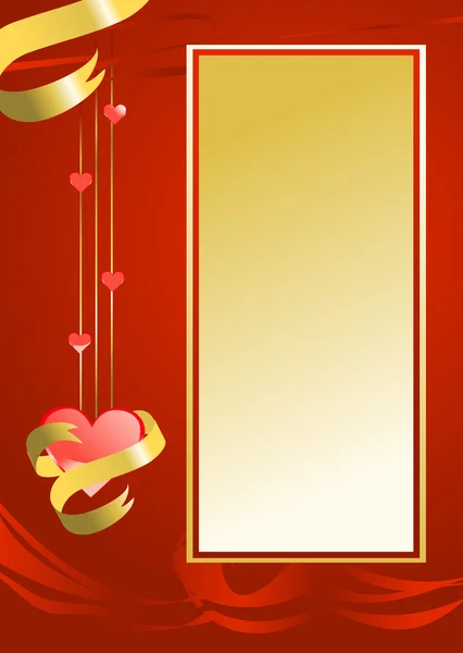 Valentines Hintergrund — Stockvektor