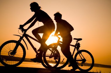 Sportif çift Bisiklet