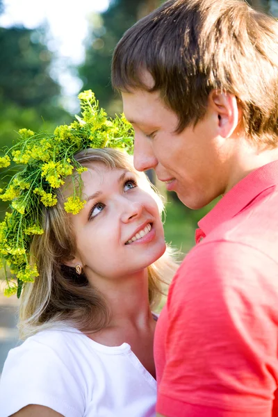 Young couples in love — Stock Photo, Image