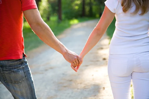 Hands lovers — Stock Photo, Image