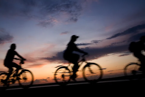 Viagens de bicicleta — Fotografia de Stock