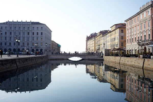 Ponte rosso, Trieste — Stock Photo, Image