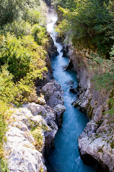 De rivier Soca — Stockfoto