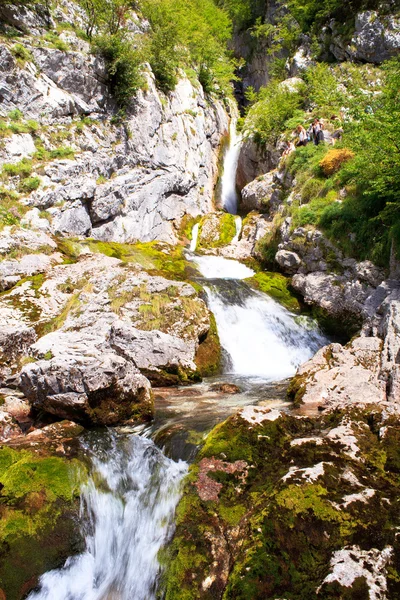 Cascada, Alpes Julianos — Foto de Stock