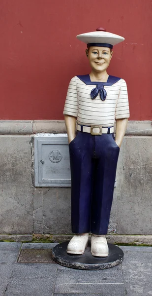 Statue of a sailor — Stock Photo, Image