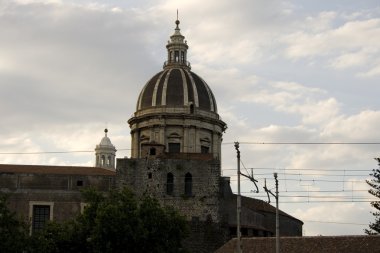 catania Katedrali'nin kubbesi