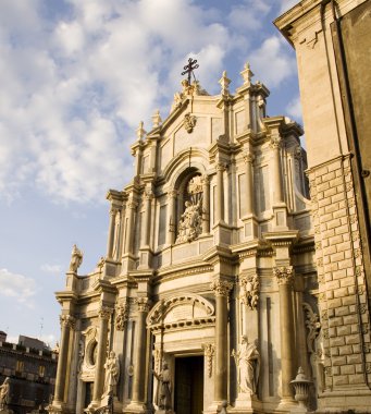 Catania cathedral clipart