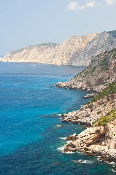 Kefalonia узбережжя — стокове фото