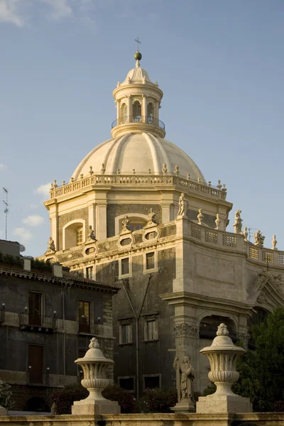 La chiesa della Badia di Sant' Agata, Catania — Stok fotoğraf