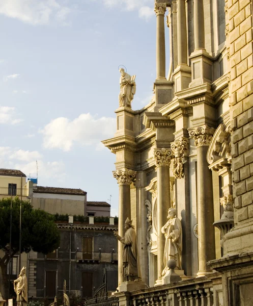 Katania katedral — Stockfoto