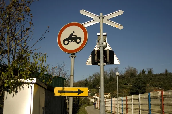 Road signal — Stock Photo, Image