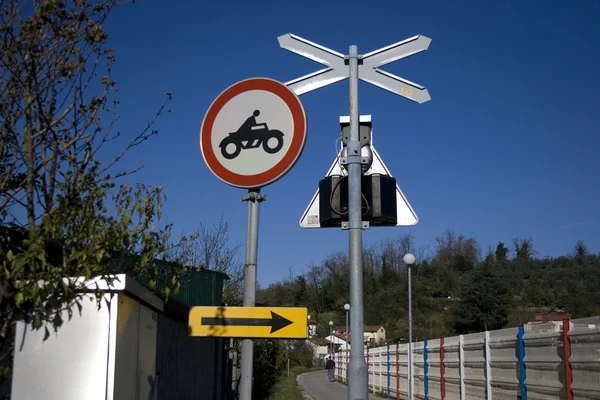 Дорожный сигнал — стоковое фото