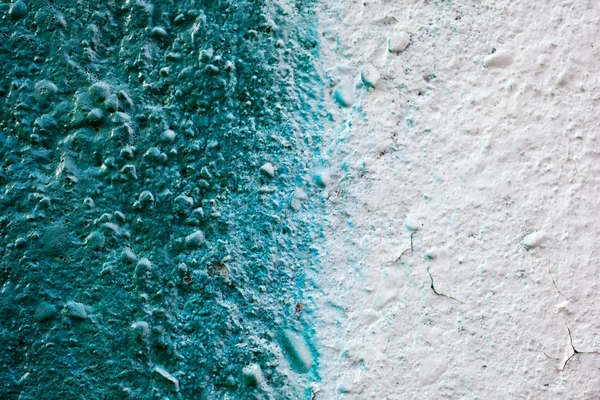 Grüne Farbe an einer Wand — Stockfoto