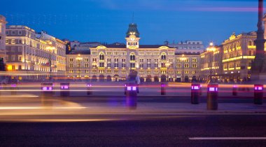 Piazza unità d'Italia, Trieste clipart